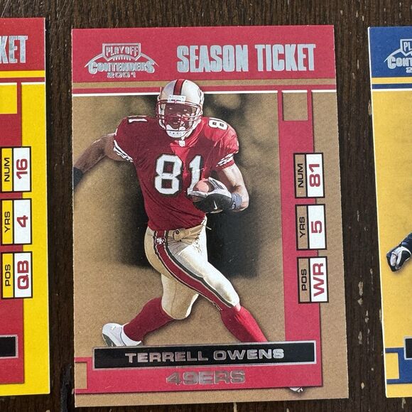 2001 Playoff Contenders NFL Football 12 Card Lot - Picture 7 of 13